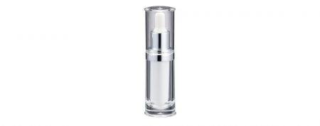Botella de gotero redonda de acrílico de 15 ml - EB-15-JF Diva Premium